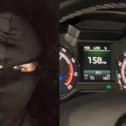 Burglars film themselves breaking into properties and speeding in cars they stole.