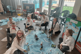 Pupils from Harton Primary School are set to represent the North East in a national First Lego League competition.