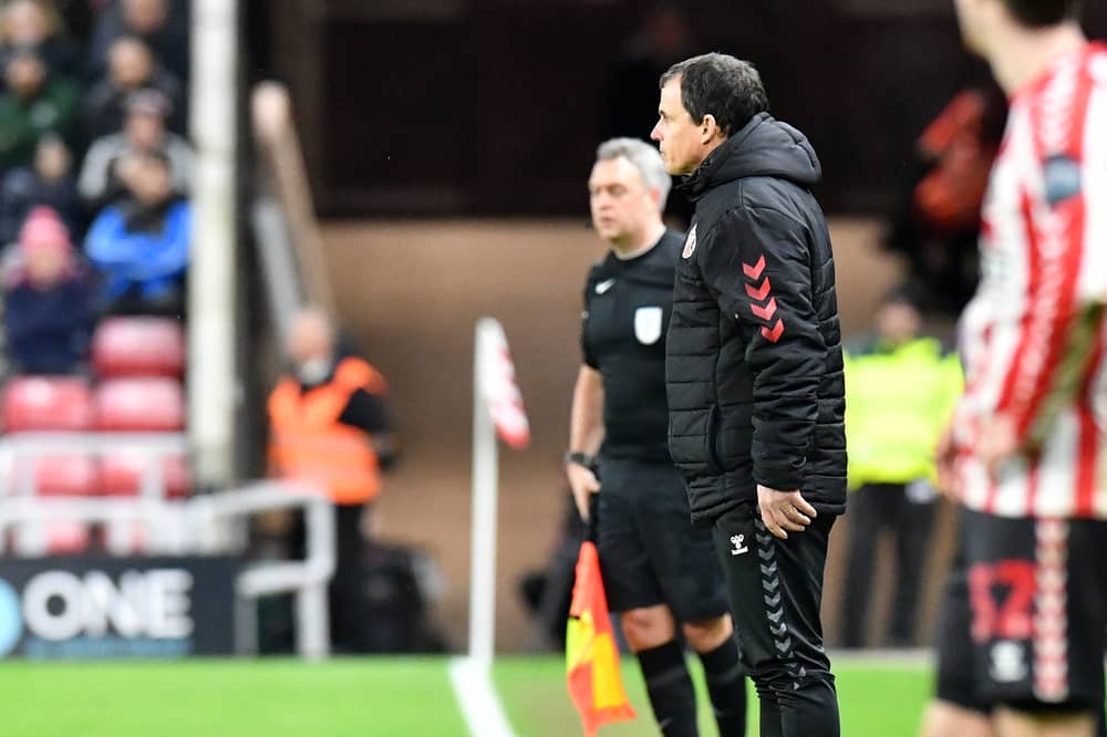 Sunderland head coach Regis Le Bris