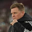 Newcastle boss Eddie Howe. (Photo by ADRIAN DENNIS/AFP via Getty Images)          