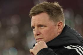 Newcastle boss Eddie Howe. (Photo by ADRIAN DENNIS/AFP via Getty Images)          