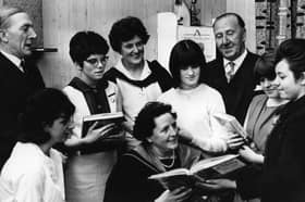 Going back to 1965 when prize winners at Baring Street Secondary Girls School received their awards from Mrs F Barraclough, wife of the Director of Education for South Shields. 