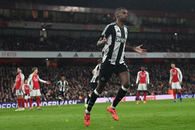 Alexander Isak is the subject of interest from Arsenal