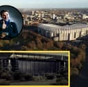 Newcastle United are pushing ahead with new stadium plans (photos: Getty Images/Bondibot)