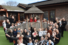 Bede Burn Kindergarten, in Jarrow, is celebrating achieving an 'Outstanding' Ofsted rating.