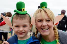 Alex and Sharon Gunn from South Shields were pictured at the Green Day in Tynemouth in March 2016.