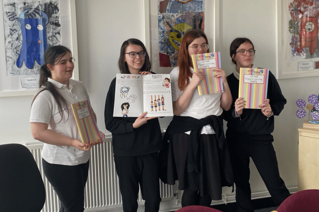 South Shields-based charity Bright Futures has helped to empower young women at Epinay School.