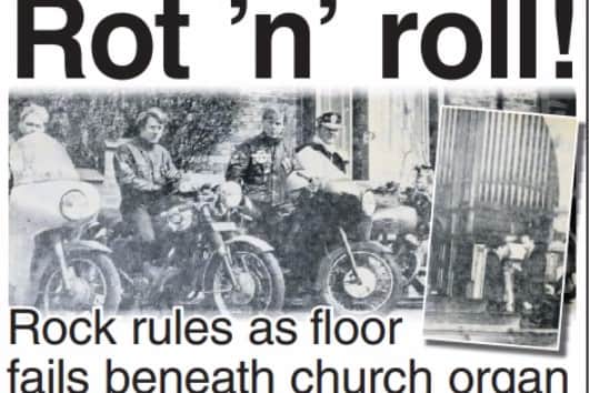 It was more rot n roll than rock n roll at a church in Jarrow in 1968 as this story shows.