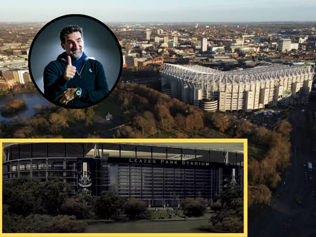 Newcastle United are looking to build a new stadium on Leazes Park. 