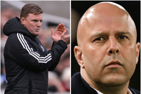 Both Eddie Howe and Arne Slot have injury concerns to deal with at Wembley
