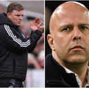 Both Eddie Howe and Arne Slot have injury concerns to deal with at Wembley