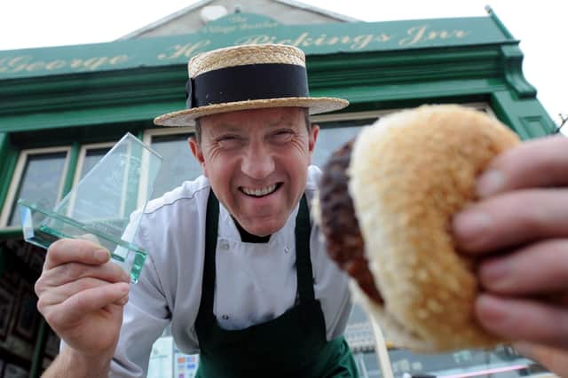 Paul Clark who was no stranger to winning awards for his top-class black pudding-flavoured competition entries.