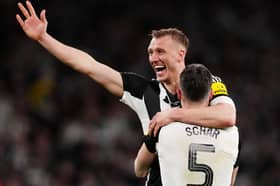 Newcastle United hero Dan Burn.