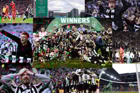 NUFC at the Carabao Cup final 2025