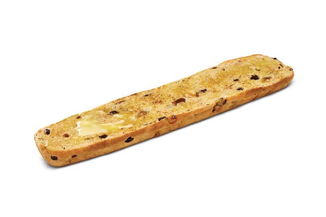 Subway's Footlong Hot Cross Bun Slice