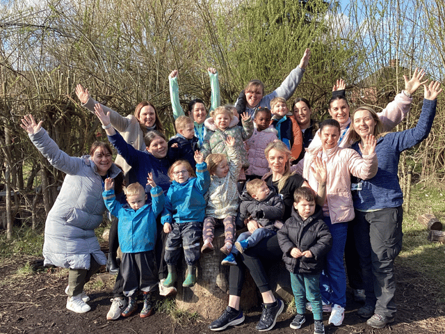 The community at The Sue Hedley Nursery School are celebrating an 'Outstanding' Ofsted result.