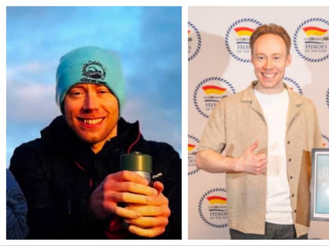 Dan Baker, a lifeguard with the North Sea Volunteer Lifeguards in Tynemouth has won a Spirit of Lifesaving Commendation