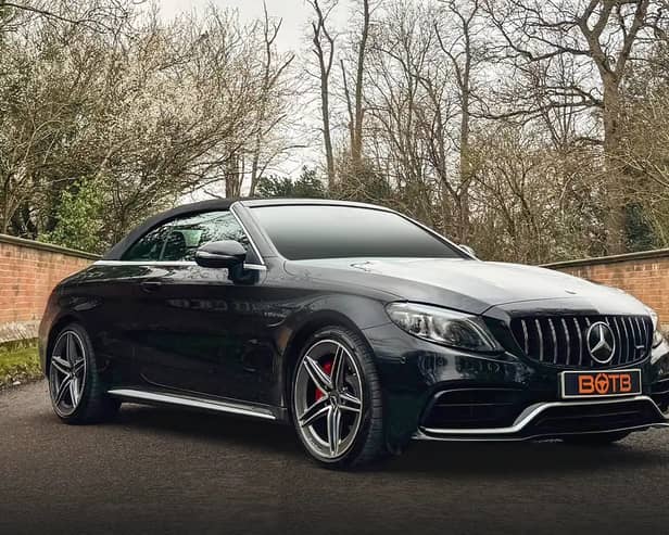 The AMG 63S Convertible is a gorgeous car from any angle