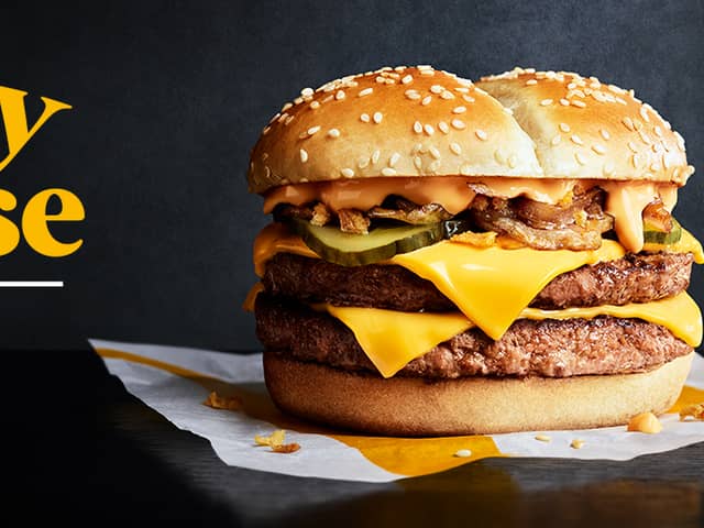 The McDonald's Philly Cheese Stack