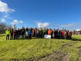 Around 2,000 trees have been planted at South Tyneside District Hospital.