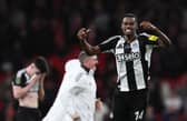 Alexander Isak of Newcastle United celebrates victory following the Carabao Cup Final between Liverpool and Newcastle United at Wembley Stadium on March 16, 2025 in London, England. (Photo by Stu Forster/Getty Images)
