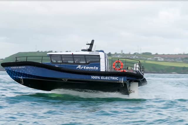 The Port of Tyne has purchased the UK’s first fully electric foiling pilot vessel