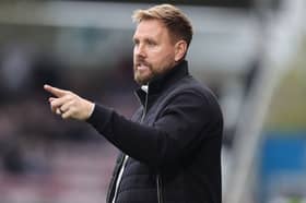 Rob Elliot looks on during the Sky Bet League One match between Northampton Town FC and Crawley Town FC.