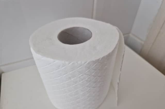 The man started eating toilet roll in his cell.