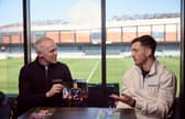 Andy Robertson with his Queen's Park mentor David McCallum