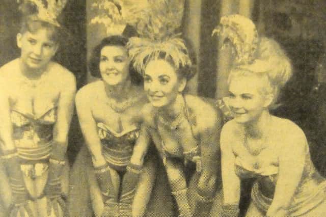 Jarrow lass Carol Vanest, right, who was one of the members of a new dance troupe in 1965.