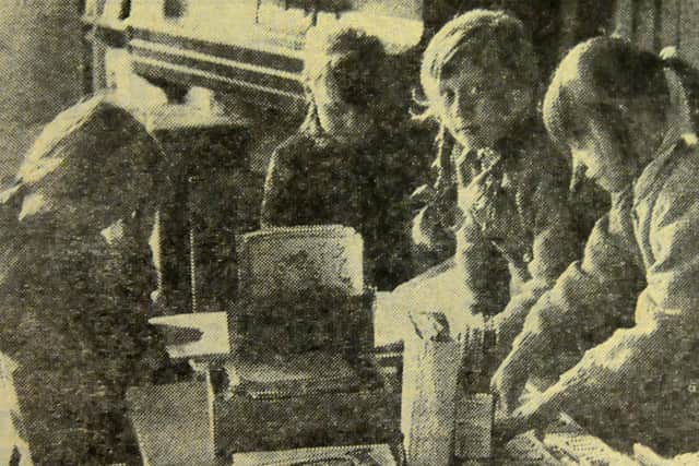 The last days of West Harton Infants School in 1971.