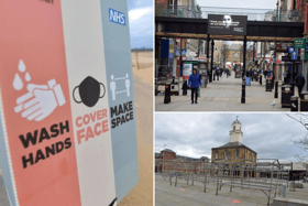 We take a look at a quiet South Shields on the fifth anniversary of the first coronavirus lockdown.