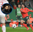 Sporting CP's Francisco Trincao is reportedly a target for Newcastle United and Man Utd this summer