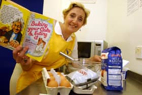 A new recipe book was being produced at Action Station in Boldon Lane in 2004 and Vera Cromby was getting some inspiration from an old favourite.