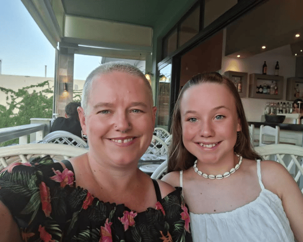 Lynsey Simmons and her daughter, Bethany.