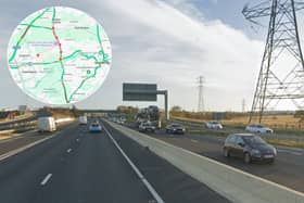 The A19 was closed in both directions following a multi-vehicle crash near Sunderland today