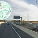 The A19 was closed in both directions following a multi-vehicle crash near Sunderland today
