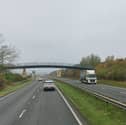 A diversion route was in place on the A19 northbound following a crash near Sunderland