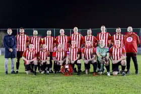 Sunderland AFC Military Veterans team.