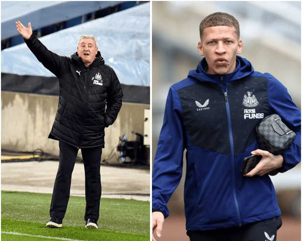 Steve Bruce and Dwight Gayle have been engaged in a 'war of words' over the international break