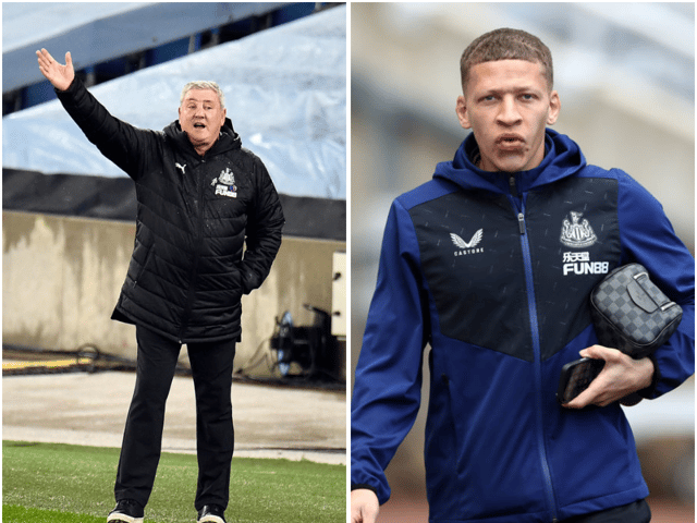 Steve Bruce and Dwight Gayle have been engaged in a 'war of words' over the international break