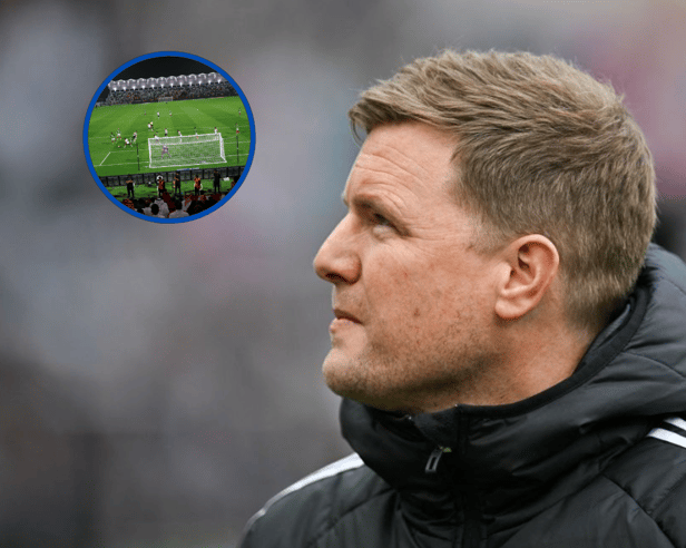Newcastle United head coach Eddie Howe