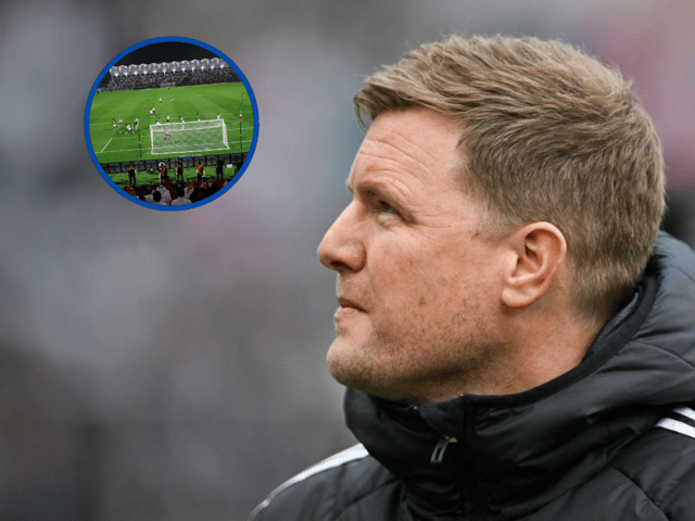 Newcastle United head coach Eddie Howe