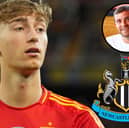 Dean Huijsen in action for Spain. The AFC Bournemouth defender is a target for Newcastle United and several other clubs. 