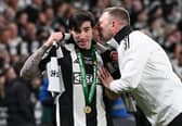 Newcastle United midfielder Sandro Tonali.