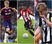 Lewis Hall and Anthony Gordon will not feature for Newcastle United v Brentford. Rico Henry is a major doubt
