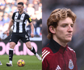 Both Sven Botman and Anthony Gordon will miss Newcastle United's clash with Brentford