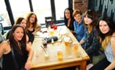 Seven pals were enjoying a night out together nine years ago. Tell us if you were among them.
