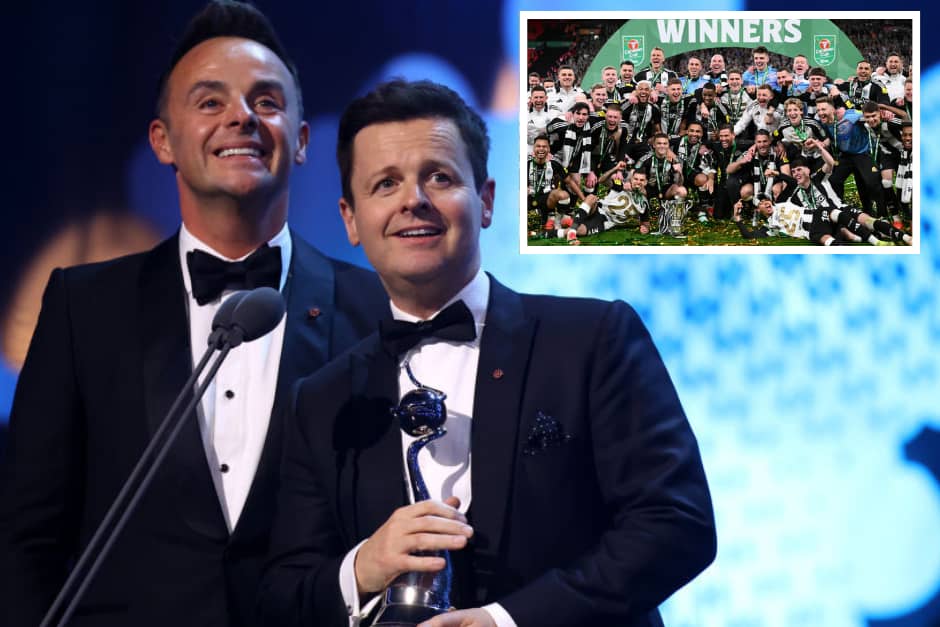 Ant and Dec will be at Newcastle United's Carabao Cup trophy celebrations