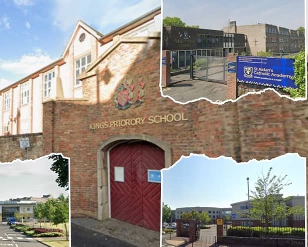 These secondary schools were among Tyne and Wear's top performers